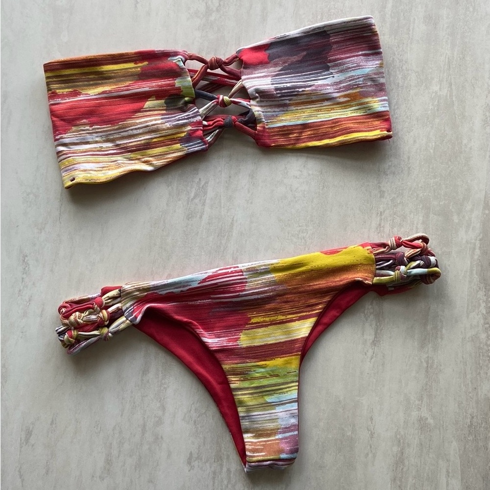 SAN LORENZO Braided Reversible Bikini